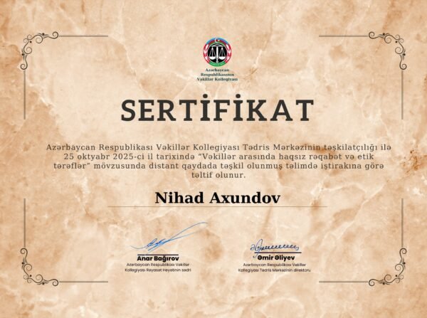 Nihad Axundov-haqsız rəqabət-1