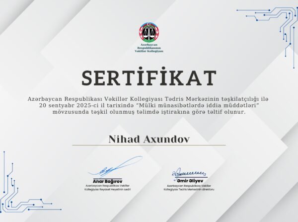 Nihad Axundov-iddia müddəti-1